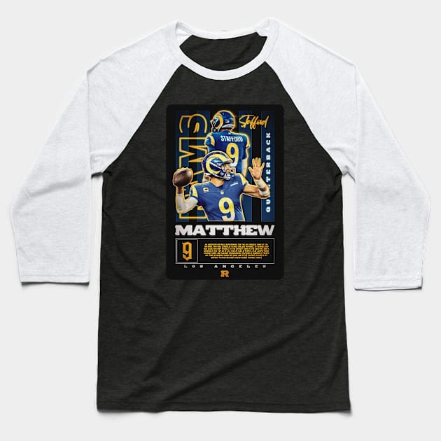Matthew Stafford 9 Baseball T-Shirt by NFLapparel